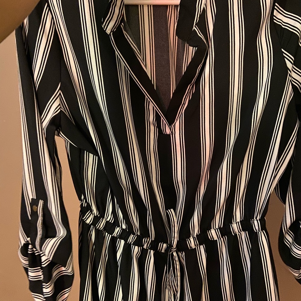 Black and white dress!